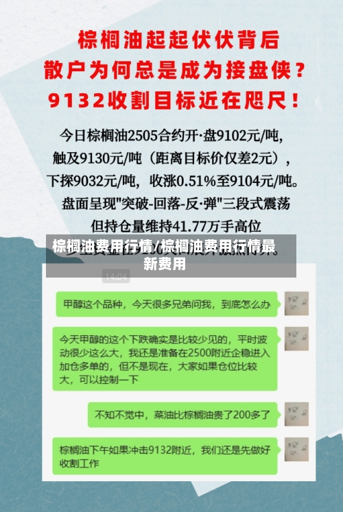 棕榈油费用行情/棕榈油费用行情最新费用-第2张图片