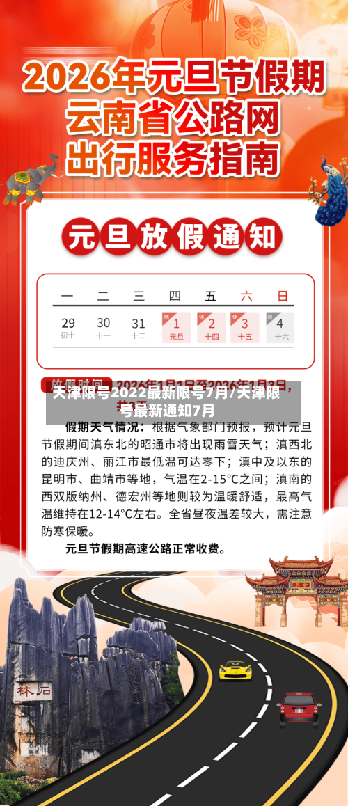 天津限号2022最新限号7月/天津限号最新通知7月-第2张图片