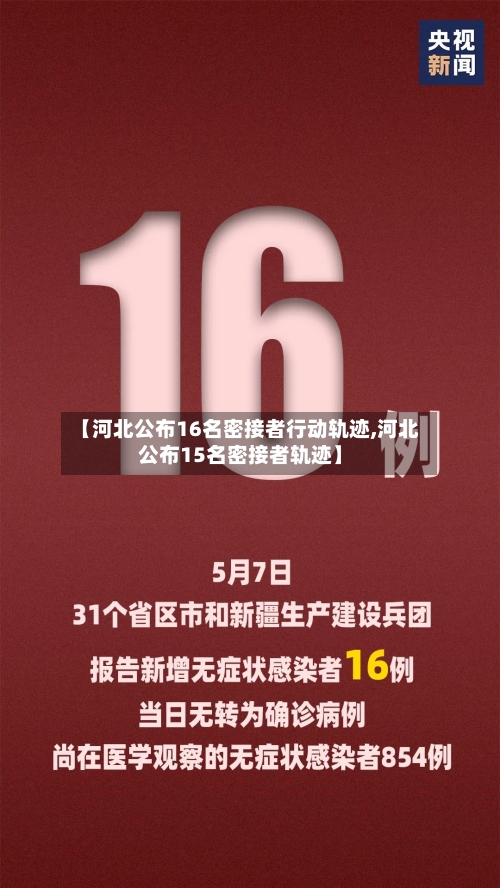 【河北公布16名密接者行动轨迹,河北公布15名密接者轨迹】-第3张图片