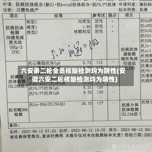 六安第二轮全员核酸检测均为阴性(安徽六安二轮核酸检测均为阴性)-第3张图片