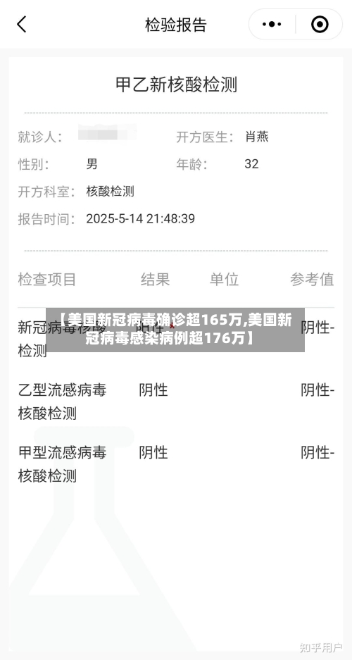 【美国新冠病毒确诊超165万,美国新冠病毒感染病例超176万】-第3张图片