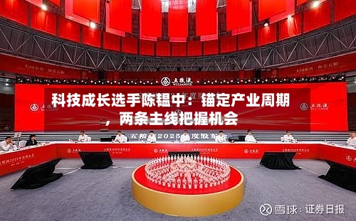 科技成长选手陈韫中：锚定产业周期，两条主线把握机会