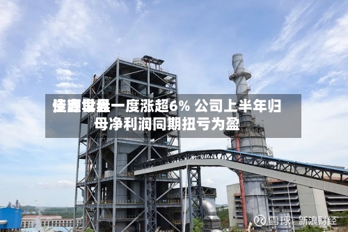 佳鑫世界
资源早盘一度涨超6% 公司上半年归母净利润同期扭亏为盈-第1张图片